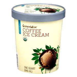 1 Serving Organic Coffee Ice Cream