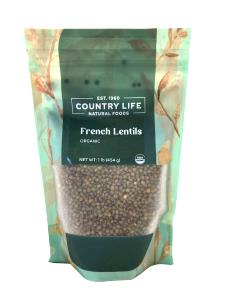 1 Serving Organic French Lentils