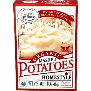 1 Serving Organic Mashed Potatoes - Home Style, As Packaged