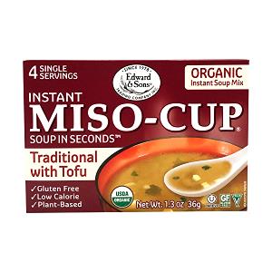 1 Serving Organic Miso-Cup Traditional Soup With Tofu