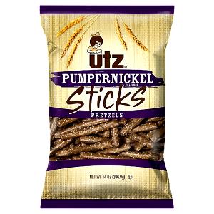 1 Serving Organic Pumpernickel & Onion Sticks Pretzels