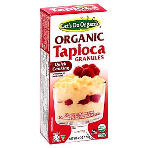 1 Serving Organic Tapioca Granulated