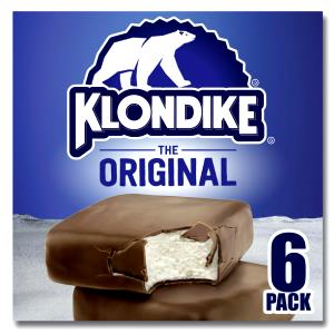 1 Serving Original Vanilla Ice Cream Bar - 6 Pack