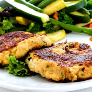 1 serving Pan-Seared Crab Cakes