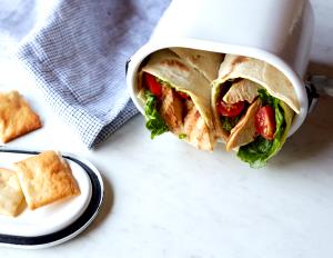 1 Serving Paris Bistro Grilled Hot Wraps