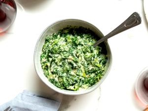 1 serving Parmesan Creamed Spinach