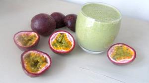 1 Serving Passion Fruit Green Tea Smoothie, Small W/ Whip