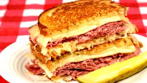 1 Serving Pastrami Reuben Sandwich (Sm.)