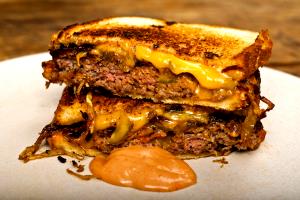 1 Serving Patty Melt With American Cheese