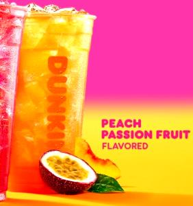 1 serving Peach Passion Fruit Refresher (Large)