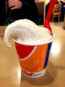 1 serving Peanut Butter Cookie Dough Smash Blizzard (Mini)