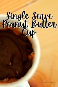 1 Serving Peanut Butter Cup - Single Scoop Topping