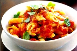 1 Serving Penne Pasta W/Tomato Basil Sauce Entree