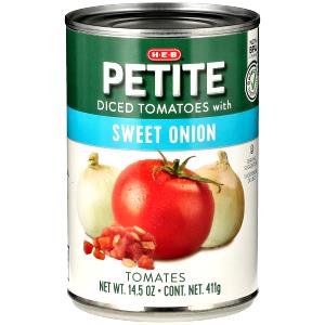 1 Serving Petite Diced Tomatoes With Sweet Onions