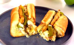 1 Serving Philly Chicken & Cheese W/ M&GP Sub 6 İnch