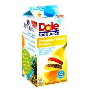 1 Serving Pineapple Orange Banana Juice