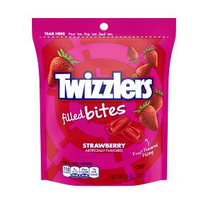 1 Serving Pink Strawberry Twists Bag 8Oz (Licorice)