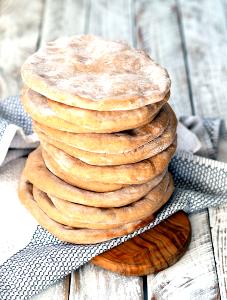 1 Serving Pita Bread, 100% Whole Spelt