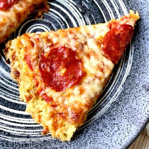 1 Serving Pizza, Single Serve, Cheese, Non-Dairy, Rice Crust