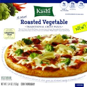 1 Serving Pizza, Single Serve, Roasted Vegetable