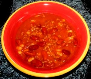 1 Serving Plain Chili (Cup)