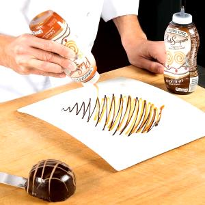 1 Serving Platescapers Dessert Topping, Caramel