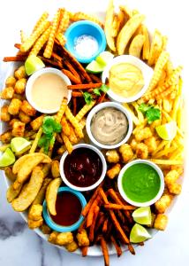 1 Serving Platter Fries