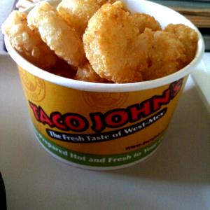 1 Serving Potato Oles Scrambler - Bacon, Small