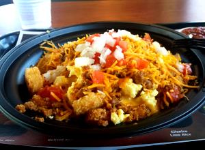 1 Serving Potato Oles Scrambler - Sausage, Small