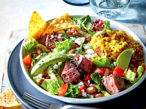 1 serving Protein Bowl Carne Asada & Shrimp