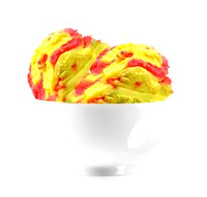 1 Serving Psychedelic Sorbet Hand-Scooped - Large