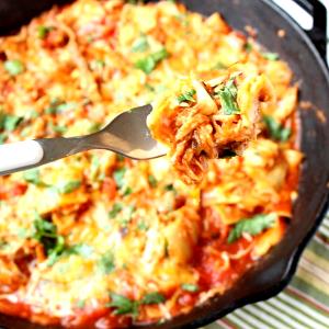 1 serving Pulled Pork Enchilada Skillet