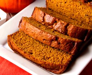 1 Serving Pumpkin Loaf With Nuts