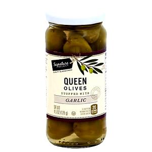 1 Serving Queen Olives Stuffed With Garlic