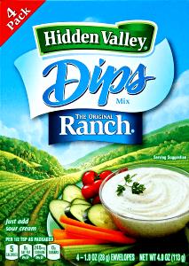 1 Serving Ranch Dip Mix