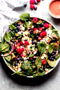 1 Serving Raspberry Spinach Salad