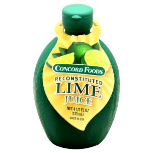 1 Serving Reconstituted Lime Juice