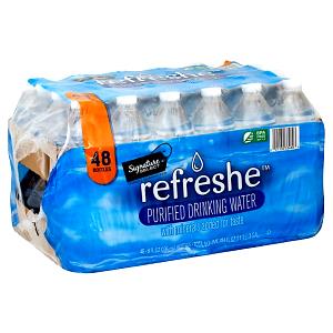 1 Serving Refreshe Purified Drinking Water