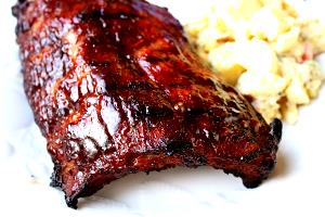 1 serving Ribs & Popcorn Shrimp Combos