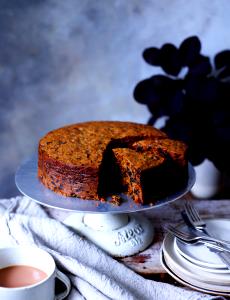 1 Serving Rich Fruit Cake