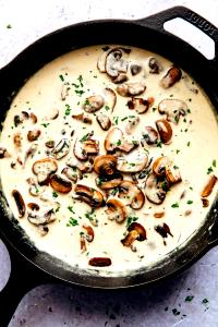 1 serving Roasted Mushroom Parmesan Sauce