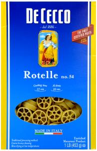 1 Serving Rotelle Pasta Noodles