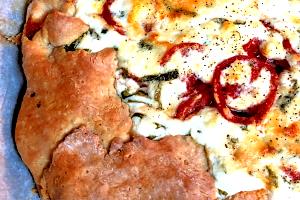 1 Serving Rustic Pie Pizza - 1 Huge Slice, Classic Size Pizza