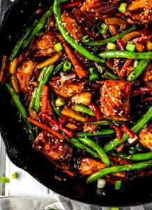 1 Serving Salmon Stir-Fry