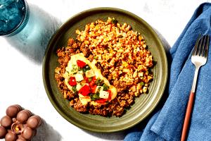 1 Serving Santa Fe Meatless Beef Bowl