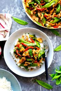 1 serving Satay Chicken Stir-Fry