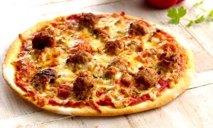 1 Serving Sausage İn 1 Topping Medium Pizza