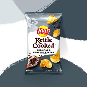 1 Serving Sea Salt & Cracked Pepper Kettle Potato Chips