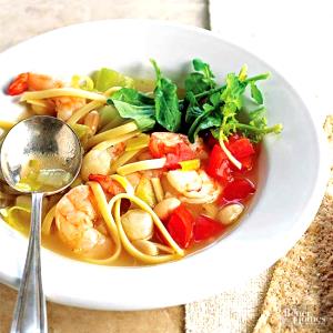 1 Serving Seafood Minestrone (Cup)