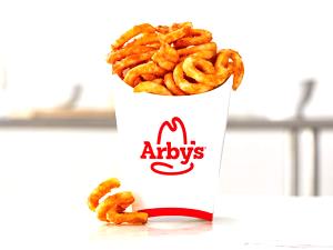 1 Serving Seasoned Curly Fries - Medium